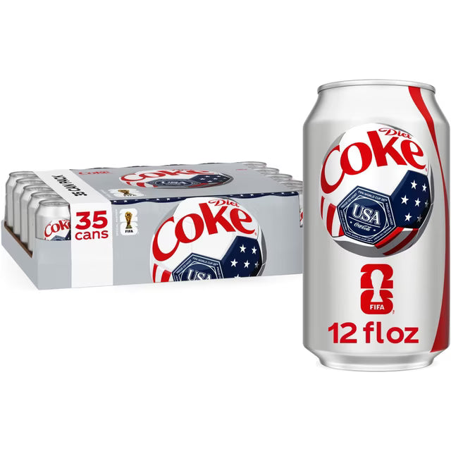 Diet Coca-Cola Soft Drink 12 fl. oz., 35 pk.