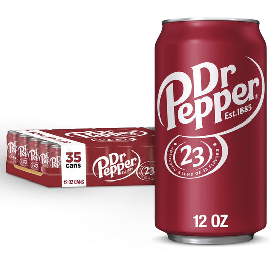 Dr Pepper 12 fl. oz. cans, 35 pk.