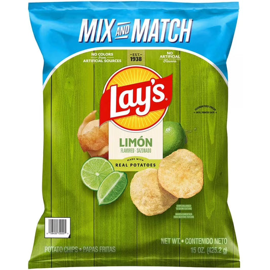 Lay's Limon Potato Chips, 15 oz.