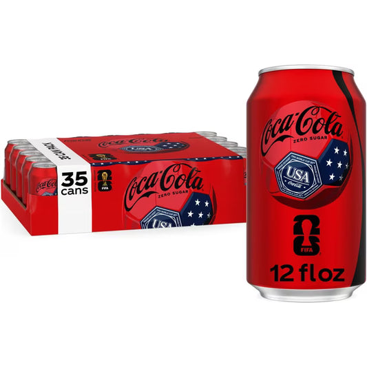 Zero Coca-Cola Soft Drink 12 fl. oz., 35 pk.